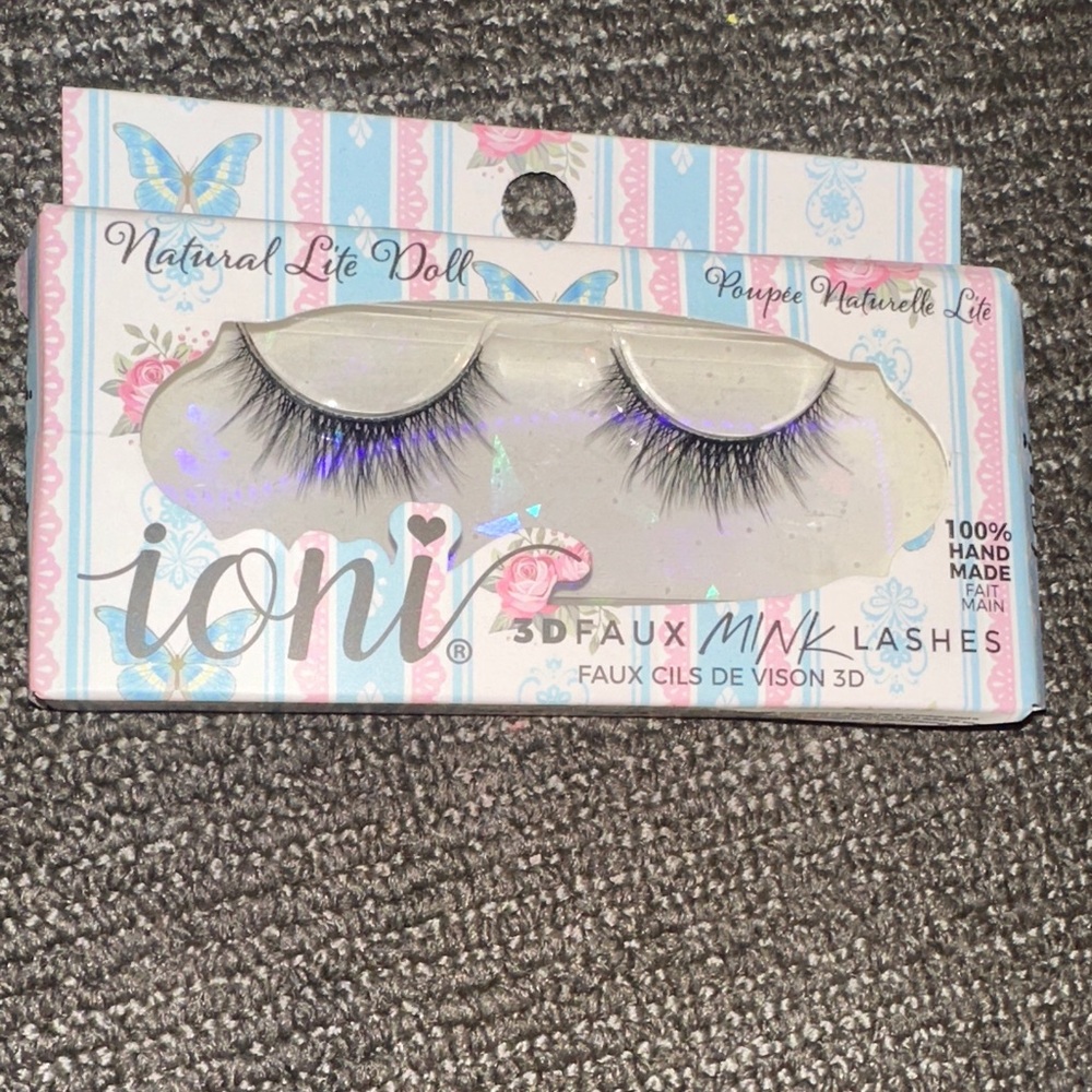 NIB Ioni Natural Lite Doll- 3D Faux Mink Lashes